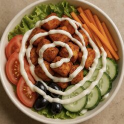 Tandoori Aloo salad bowl